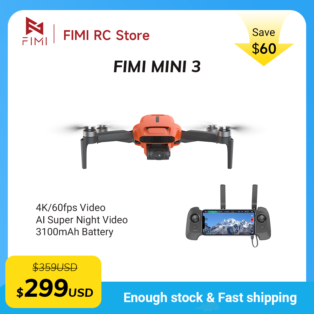 Drone Gps Mount - Drone FIMI MINI 3 avec caméra