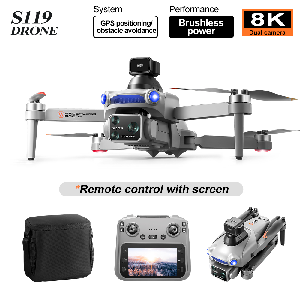 Drone GPS S119 à très longue a - Drone Gps Mount avis et prix